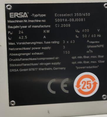 Ersa Ecoselect 350/400, selective solder, 2008